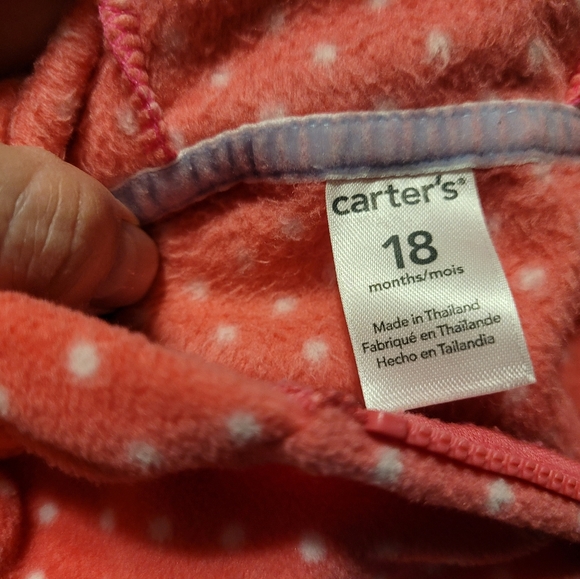 Carters Fleece Jacket - Picture 2 of 2